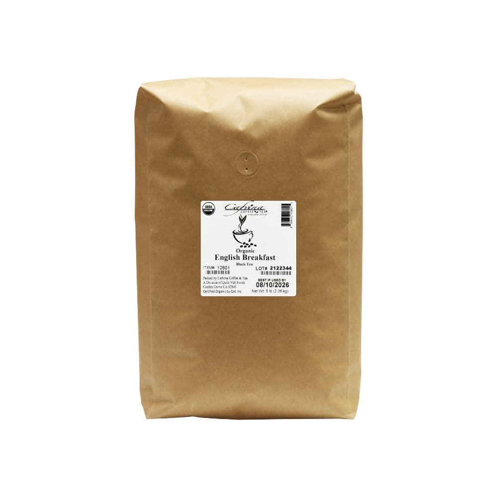 Organic English Breakfast Black Tea - Food Service