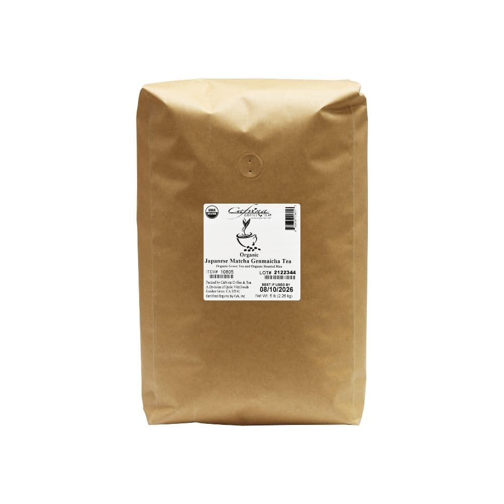 Organic Japanese Matcha Genmaicha Tea - Food Service