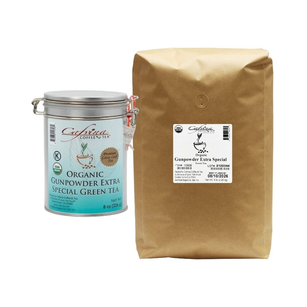 Organic Gunpowder Extra Special Green Tea