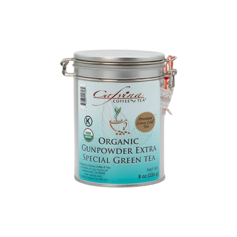 Organic Gunpowder Extra Special Green Tea - Retail