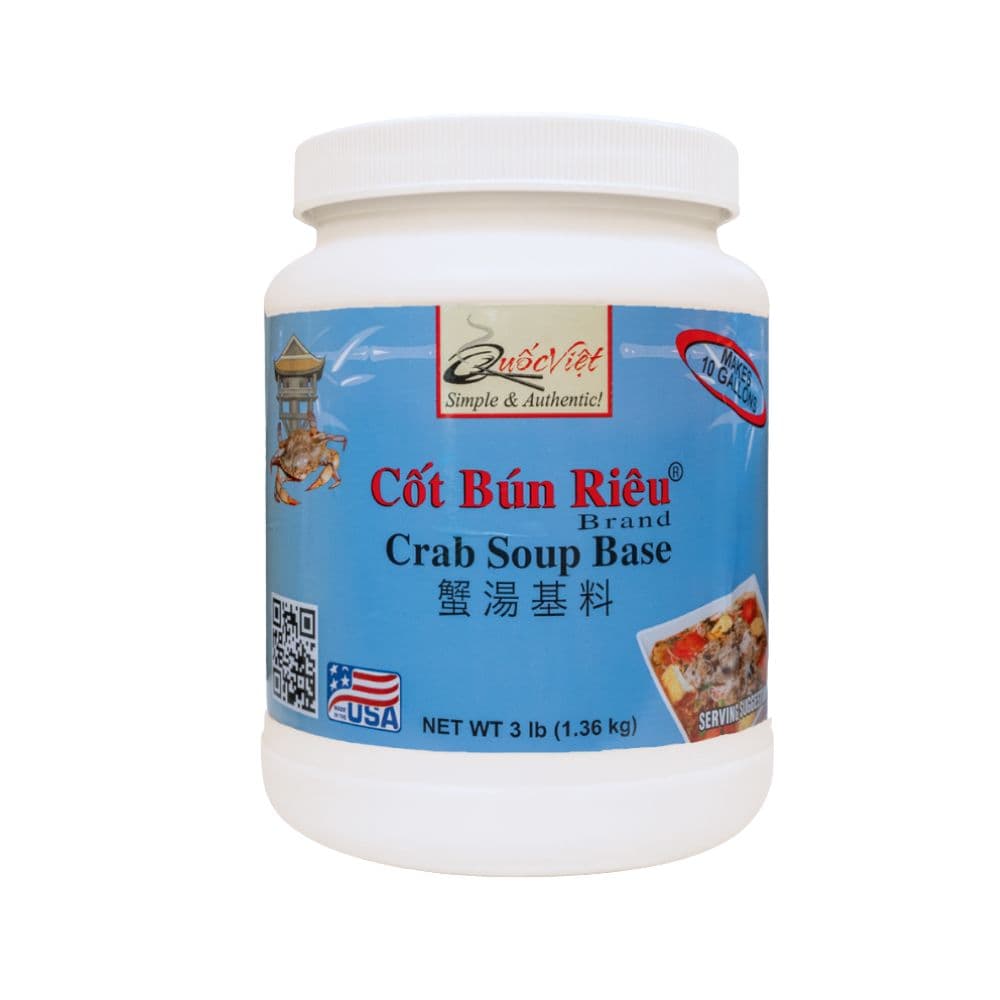  Cốt Bún Riêu® Brand (Crab Soup Base) - 3-lb Jar