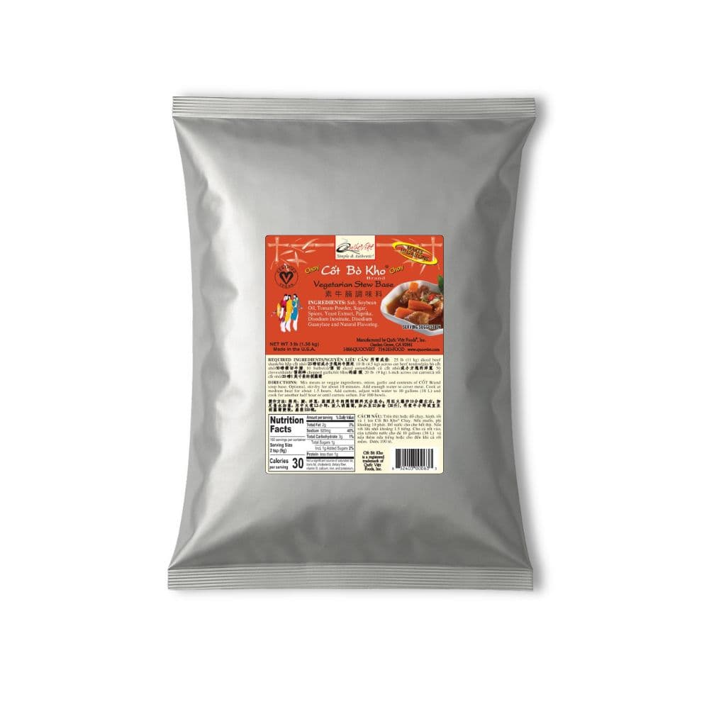  Cốt Bò Kho® Chay Brand (Vegetarian Stew Base) - 3-lb Bag