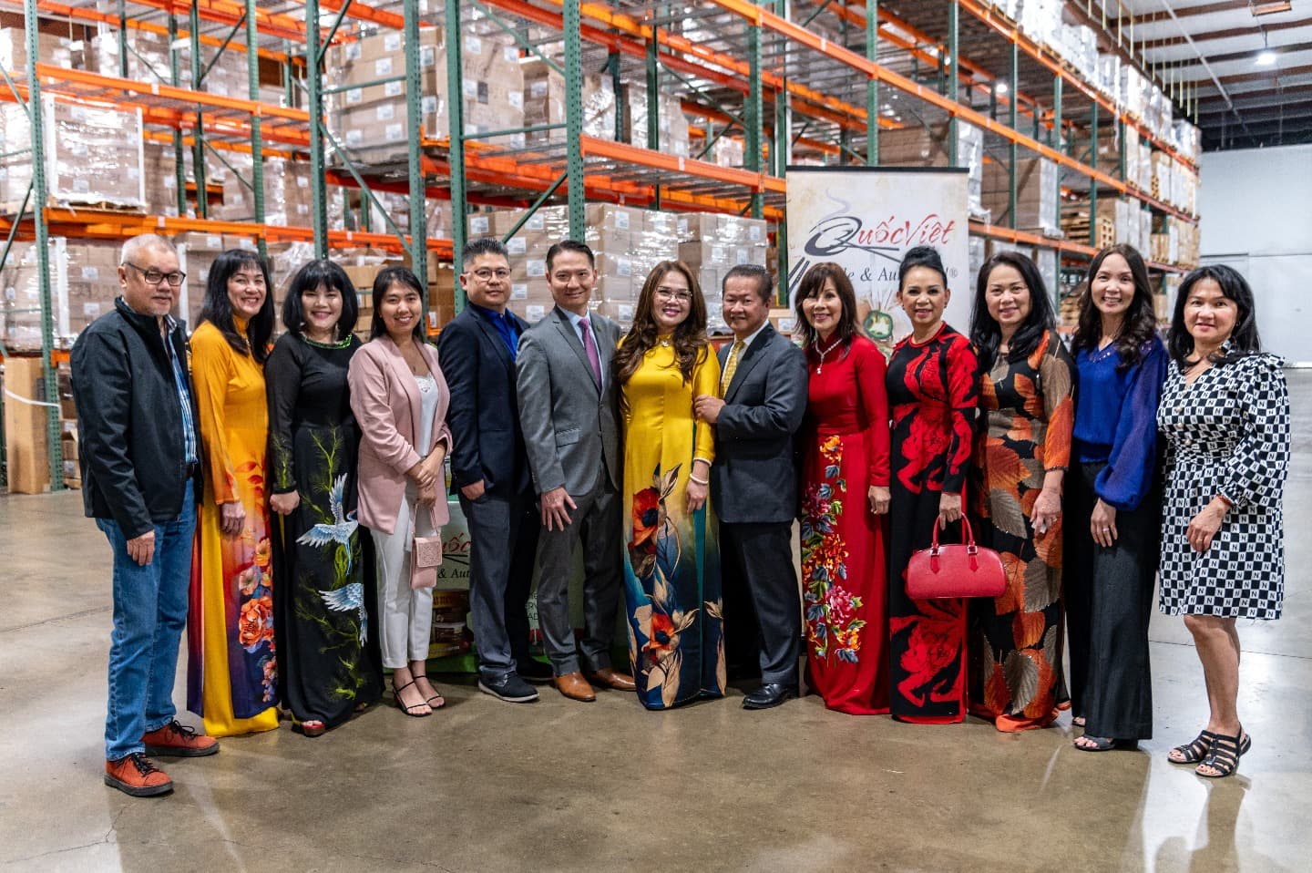 Quoc Viet Foods team