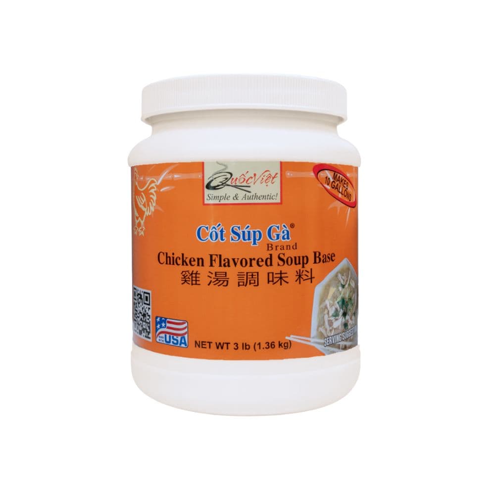 Cốt Súp Gà Brand® (Chicken Flavored Soup Base) - 3-lb Jar